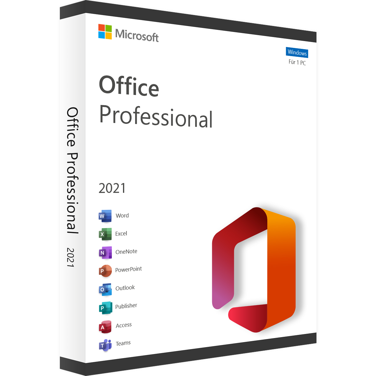 Microsoft Office Professional 2021 lifetime 1-user